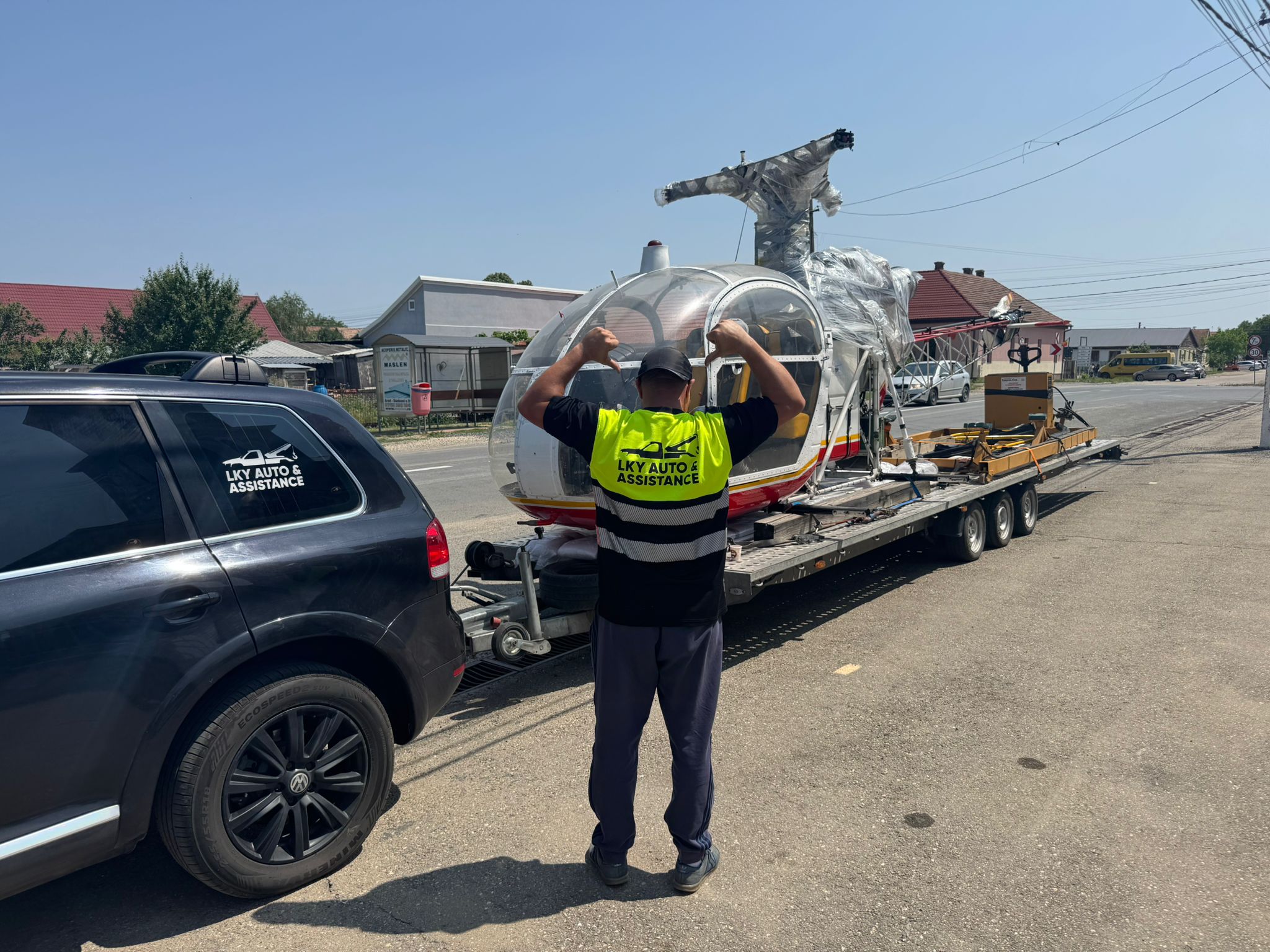 Tractare auto profesională - LKY AUTO & ASSISTANCE